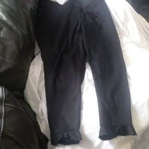 Black lane bryant pants